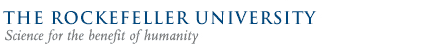 The Rockefeller University logo.